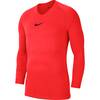 Nike Dri-FIT Park First Layer Kinder Soccer Jersey - Farbe: BRIGHT CRIMSON/BLACK - Gr. S